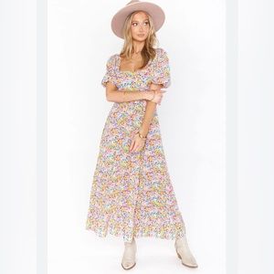 Show Me Your Mumu Linds Midi Dress, size S